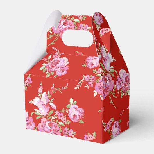 紙優先ボックス、切り妻 フェイバーボックス (正面サイド)