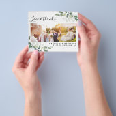 紙写真ユーカリ結婚プトゥス チラシ (手)