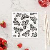 紙凧バタフライ模様 スタンダードカクテルナプキン (インサイチュ)