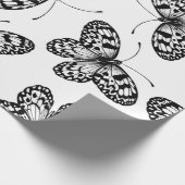 紙凧バタフライ模様 ラッピングペーパー (角)