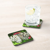 紙凧蝶抽象芸術印象派 コースター (右側)