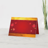 紙切りスネーク年中国の型化ランタンGC シーズンカード (裏面)