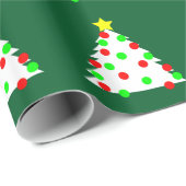 紙切り出しクリスマスツリー ラッピングペーパー (ロールコーナー)