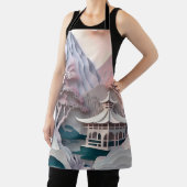 紙切り出しパビリオンランドスケープエプロン エプロン (インサイチュ)