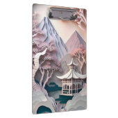 紙切り出しパビリオンランドスケープクリップボード クリップボード (右)