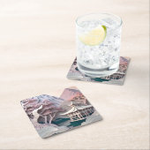 紙切り出しパビリオンランドスケープスクエアコースター スクエアペーパーコースター (インサイチュ)