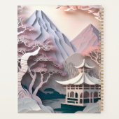 紙切り出しパビリオンランドスケーププランナー プランナー手帳 (裏面)