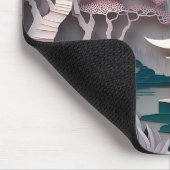 紙切り出しパビリオンランドスケープマウスパッド マウスパッド (コーナー)