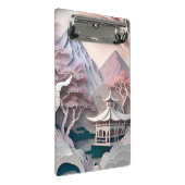 紙切り出しパビリオンランドスケープミニクリップボード ミニクリップボード (アングル)