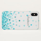 紙吹雪のケースメイトKolly There iPhone Xケース Case-Mate iPhoneケース (裏面(横))