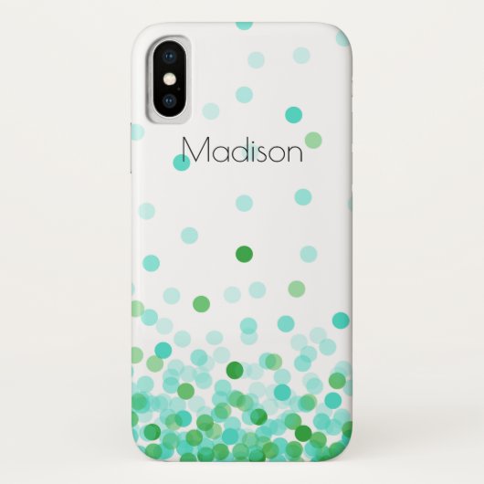 紙吹雪のケースメイトKolly There iPhone Xケース Case-Mate iPhoneケース (裏面)