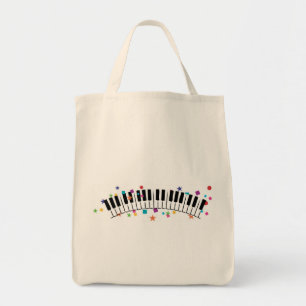 紙吹雪のピアノTotebag トートバッグ