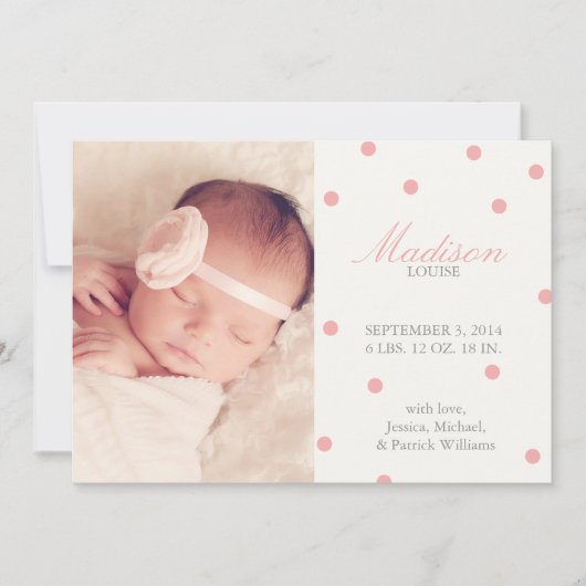 紙吹雪の発生に関する発表 案内状 (正面)