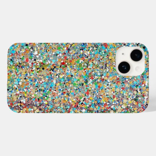 紙吹雪のiPhoneケース Case-Mate iPhoneケース (裏面 (横))