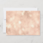 紙吹雪まばたき金ゴールド赤面メイクアップ証明書ギフト (裏面)