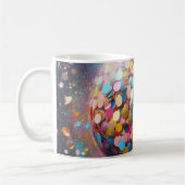 紙吹雪カラフルマグ！ コーヒーマグカップ (左)