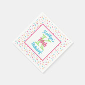 紙吹雪カラフル散布 |紙パーティー スタンダードカクテルナプキン (角)