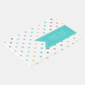 紙吹雪カラフル水玉模様結婚ズゲストブック ゲストブック (コーナー)