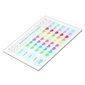 紙吹雪カート ノートパッド (アングル)