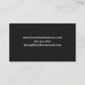 紙吹雪グリッター名刺 名刺 (裏面)