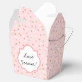 紙吹雪ケーキ・ピンクバタークリームつや消し フェイバーボックス (オープン)