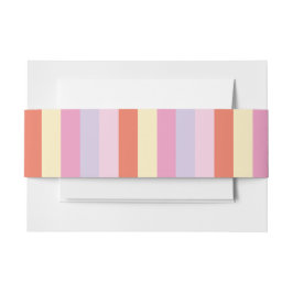 紙吹雪コラージベリーバンド招待状用帯 招待状ベリーバンド