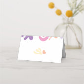 紙吹雪コラージュ折り畳み座席表 プレイスカード (裏面)