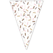 紙吹雪シック(Sprinkles-Solid) バンティングフラッグ (第3の旗)