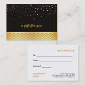 紙吹雪シブロンサロン及びスパギフト券 割引カード (正面/裏面)