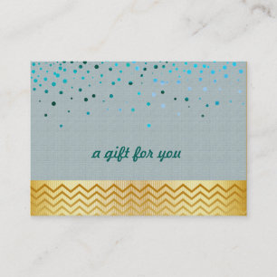 紙吹雪シブロンサロン及びスパギフト券 割引カード