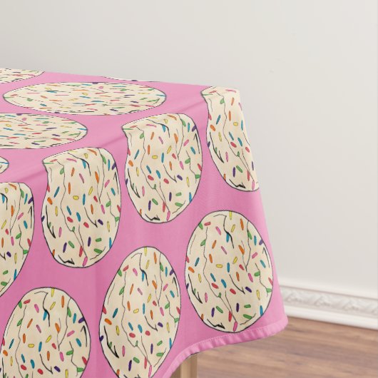紙吹雪シュガークッキーレインボーブラクズベイクセール テーブルクロス (インサイチュ)