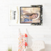 紙吹雪スターおめでとう2025大学院写真 横断幕 (インサイチュ)