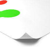 紙吹雪ストリーマーパーティーカーニバル ポスター (角)