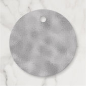 紙吹雪タイポグラフィメリークリスマス フェイバータグ (裏面)