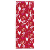 紙吹雪ダイヤモンドブルテリア ワインギフトバッグ (裏面)