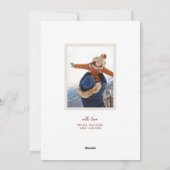 紙吹雪ドットメリークリスマス2写真 シーズンカード (裏面)