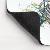 紙吹雪バリトン マウスパッド (コーナー)