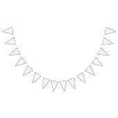 紙吹雪パステル バンティングフラッグ (全)