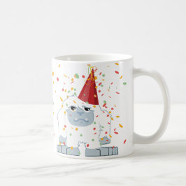 紙吹雪パーティーイェティ コーヒーマグカップ