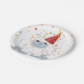 紙吹雪パーティーイェティ ペーパープレート (アングル)