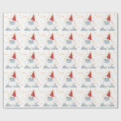 紙吹雪パーティーイェティ ラッピングペーパー (フラット)