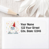 紙吹雪パーティーイェティ ラベル (インサイチュ)