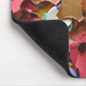 紙吹雪パーティーカラフルカーニバルおもしろい マウスパッド (コーナー)