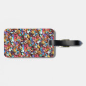 紙吹雪パーティーカラフルカーニバルおもしろい ラゲッジタグ (裏面横)
