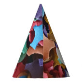 紙吹雪パーティーカラフルカーニバル片 パーティーハット (裏面)