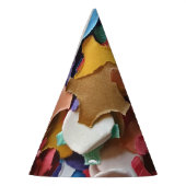 紙吹雪パーティーカラフルカーニバル片 パーティーハット (左)