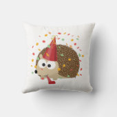 紙吹雪パーティーハリネズミ クッション (裏面)