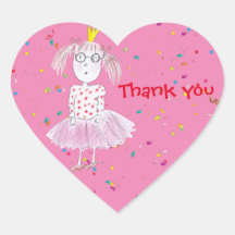 紙吹雪パーティーピンクシール