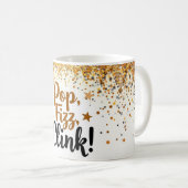 紙吹雪パーティーマグ コーヒーマグカップ (正面右)