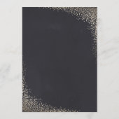 紙吹雪フェイクフォイルのディナーメニュー メニュー (裏面)